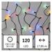 LED vianočná reťaz – tradičná, 17,85 m, vonkajšia aj vnútorná, multicolor 8592920111420