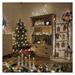 LED zdobený vianočný veniec – 38 cm, 3x AA, vnútorný, teplá biela, časovač 8592920111284