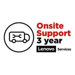 Lenovo Onsite - Prodloužená dohoda o službách - náhradní díly a práce - 3 let - na místě - doba vyř 5WS0G59610