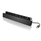 Lenovo USB Soundbar - Reproduktory - pro PC - USB - 2.5 Watt (celkem) - pro ThinkCentre M90; ThinkP 0A36190