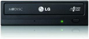 LG DVD +/- RW,SuperMultiDualLayer, S-ATA, Bare Bulk, cierna GH24NS90.AUAA50B