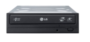 LG DVD +/- RW,SuperMultiDualLayer, S-ATA, Bare Bulk, cierna