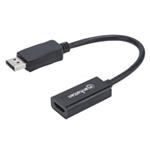 MANHATTAN Adaptér, DisplayPort, DP-Male/HDMI-Female, černý 151634