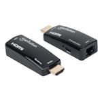 MANHATTAN HDMI Extender by Single Cat5e/6 up to 60m, Black, Retail Box 207539