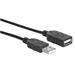 Manhattan Hi-Speed USB Extension Cable A-A M/F 1,8m black
