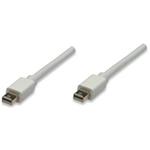 MANHATTAN kabel Mini DisplayPort, Male to Male, 1m, White 324557