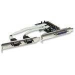 MANHATTAN Serial/Parallel Combo PCI Card, Two Serial DB9 + One Parallel DB25 External Ports 158251