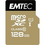 MicroSDXC 128GB Cl10 EliteGold EMTEC 3126170142283