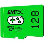 MicroSDXC 128GB Gaming Green EMTEC 3126170175939