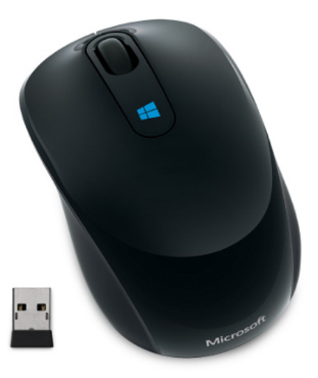 Microsoft Sculpt Mobile Mouse Wireless, černá 43U-00004