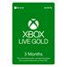 Microsoft Xbox Live Gold Membership 3 měsíce, Microsoft Xbox Live Gold 3 msíce Activate-here S2T-00009