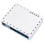 MIKROTIK RouterBOARD 250GS 5-port Gigabit smart switch (SwitchOS, plastic case + zdroj)