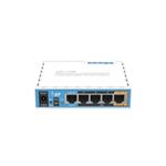 MIKROTIK RouterBOARD hAP + L4 (650MHz, 64MB RAM, 5xLAN switch, 1x 2,4GHz, plastic case, zdroj) RB951UI-2ND