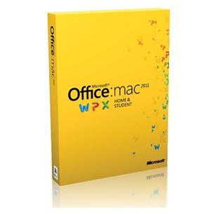 MS Office Mac Home Student Family Pack 2011 English DVD W7F-00014
