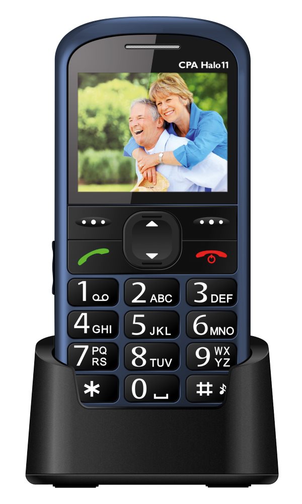 MYPHONE Telefón pre seniorov HALO 11 modrý TELMY1011BL