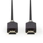 Nedis CVBW34000AT150 - Kabel High Speed HDMI™ s Ethernetem | Konektor HDMI™ - Konektor HDMI™ | 15 m | Antracit