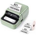 Niimbot Tiskárna štítků B21S Smart, zelená + role štítků 210ks 1AC13032012