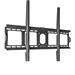 ONKRON pevný TV držiak na stenu pre 55 až 100-palcové ploché TV Digitálne panely 75 kg, čierny,VESA: 75x75 - 800x6 UF4-B