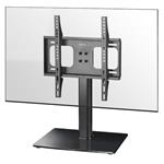 ONKRON Univerzálny výškovo nastaviteľný stolový stojan na TV a monitor, 26 až 55" TV, max 30 kg, čierny PT1-B