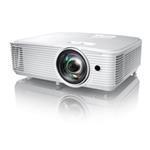 Optoma projektor H117ST (DLP, FULL 3D, WXGA, 3 800 ANSI, HDMI, VGA, RS232, 10W speaker) E9PX7DR01EZ1