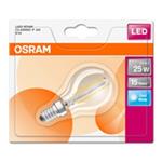 OSRAM LED STAR CL P Filament 2,5W 840 E14 250lm 4000K (CRI 80) 15000h A++ (Blistr 1ks) 4058075111813
