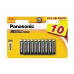 PANASONIC Alkalické baterie - Alkaline Power AAA 1,5V balení - 10ks 00261959
