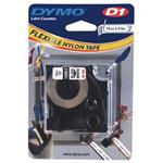 páska DYMO 16957 D1 Black On White Flexible Nylon Tape (12mm) S0718040