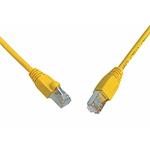 Patch kabel CAT5E SFTP PVC 20m žlutý C5E-315YE-20MB