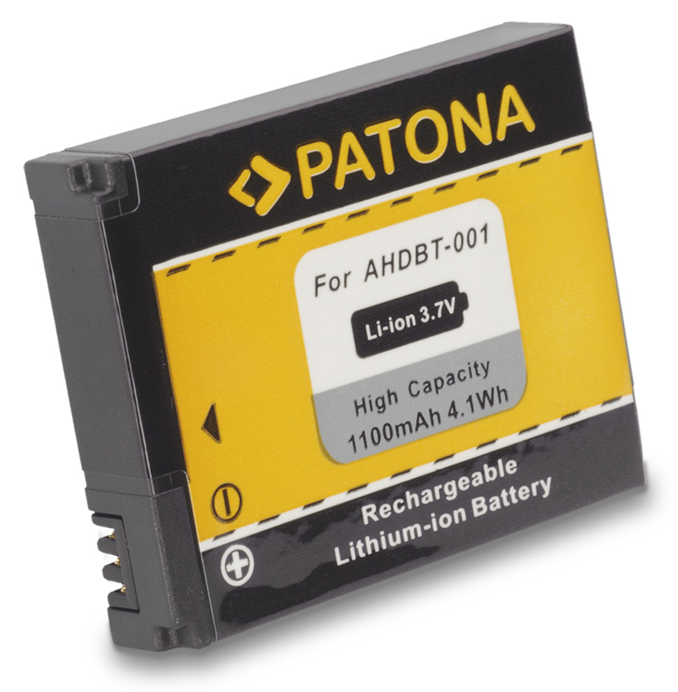 PATONA baterie pro digitální kameru GoPro Hero ABPAK-001 1100mAh Li-Ion PT1100