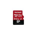 Patriot EP Series 512GB MICRO SDXC V30, up to 100MB/s PEF512GEP31MCX