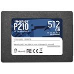PATRIOT P210 512GB SSD / 2,5" / Interní / SATA 6GB/s / 7mm P210S512G25