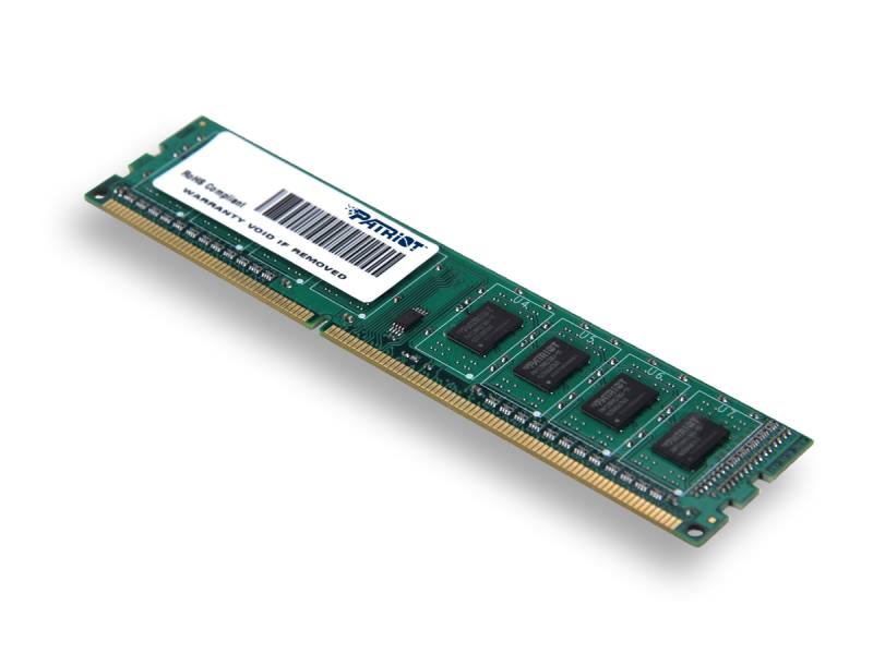 PATRIOT Signature 4GB DDR3 1600MHz / DIMM / CL11 / SL PC3-12800 PSD34G160081