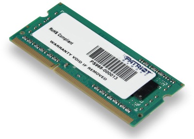 PATRIOT Signature 4GB DDR3 1600MHz/ SO-DIMM / CL11 / PC3-12800 PSD34G160081S