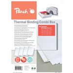 PEACH Thermal Binding Covers Comb Box PBT100-14 510689