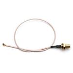 Pigtail pro mini PCI zakončení - RG178U U.FL - RSMA female (25 cm)