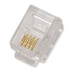 Plug 6p4c - RJ11,pack(100ks) 5110
