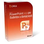 PowerPoint Home and Student 2010 32-bit/x64 Slovak DVD