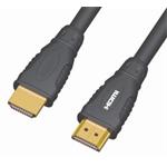 PremiumCord - HDMI kabel - HDMI (M) do HDMI (M) - 5 m - dvojnásobně stíněný - černá KPHDMI5