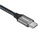 PREMIUMCORD Kabel USB-C (USB 3.2 Gen 2, 3A, 60W, 20Gbit/s) bavlněný oplet, 0,5m ku31cr05