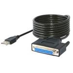 PREMIUMCORD Kabel USB printer kabel, USB na paralelní port kuprint2
