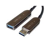 PREMIUMCORD Kabel USB3.0 + 2.0 prodlužovací optický AOC kabel A/Male - A/Female 10m ku3fiber10