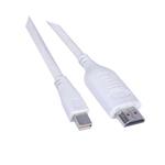 PremiumCord Mini DisplayPort - HDMI kabel M/M 1m kportadmk01-01