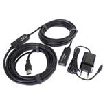 PremiumCord USB 3.0 repeater a prodlužovací kabel A/M-A/F 15m ku3rep15