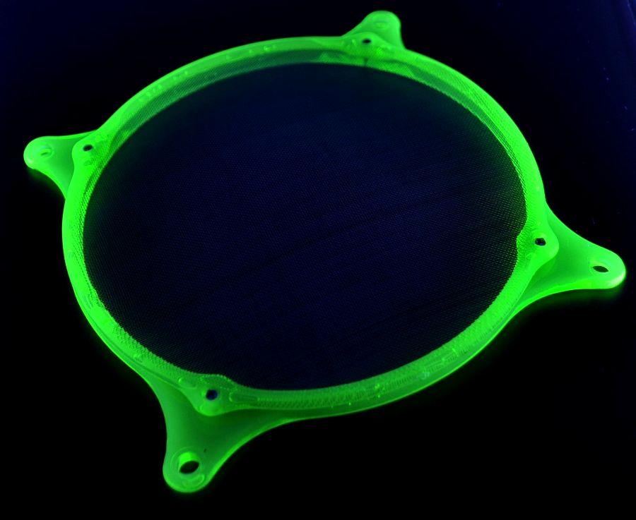 PRIMECOOLER PC-UFF120G UV Sensitive Fan Filter (120mm, UV Green) ID0004500