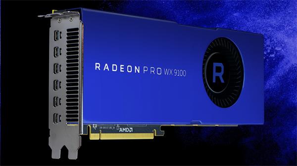 Radeon Pro WX 9100 - Grafická karta - Radeon Pro WX 9100 - 16 GB HBM2 - PCIe 3.0 x16 - 6 x Mini Dis 100-505957