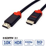 ROLINE Kábel HDMI 2.1 M/M 3m, 10K Ultra High 11.04.5943-10