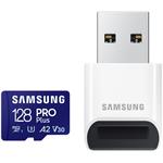 Samsung Micro SDXC karta 128GB PRO Plus + USB adaptér MB-MD128SB/WW