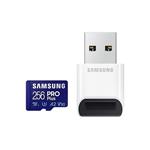 Samsung micro SDXC karta 256GB PRO Plus + USB adaptér MB-MD256SB/WW