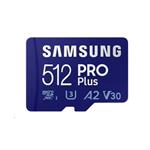 Samsung micro SDXC karta 512 GB PRO Plus + SD adaptér MB-MD512SA/EU
