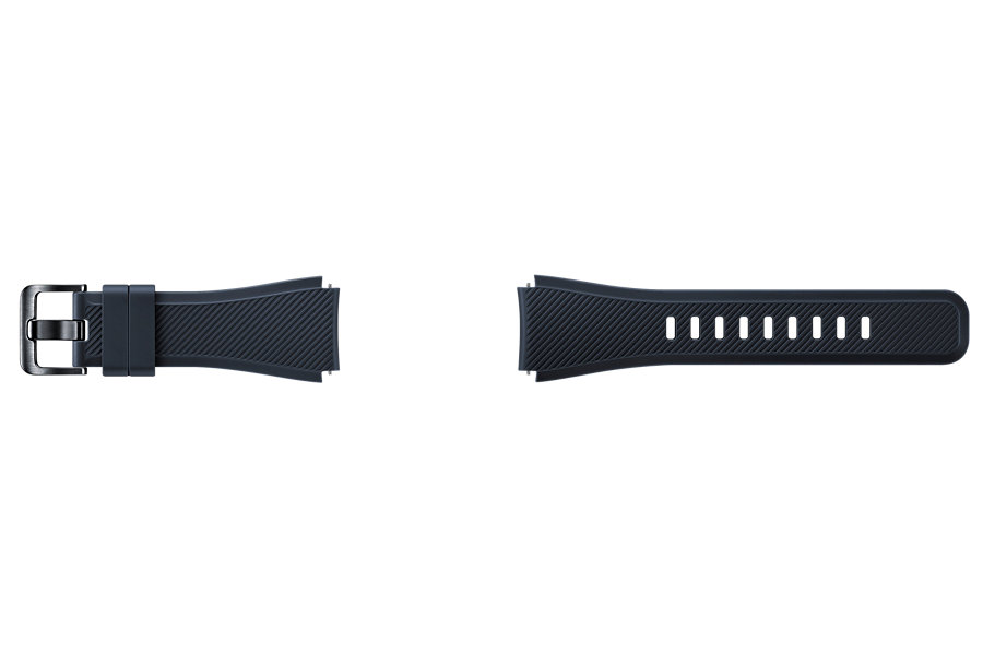 Samsung výměnný pásek silikon Gear S3, Black ET-YSU76MBEGWW